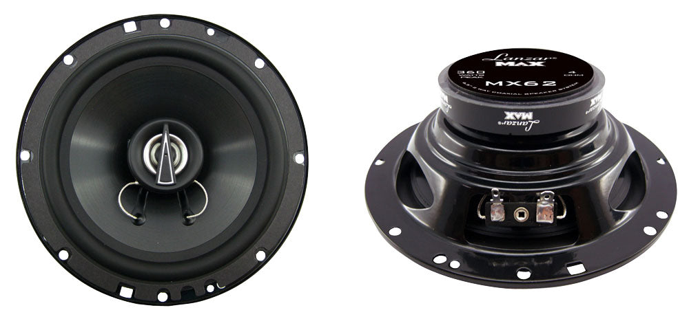 Lanzar MX62 Max 6.5" Coaxial Speaker 360 watts max