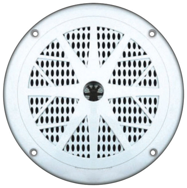 Pyle PLMR61W 6.5" 120 Watt Dual Cone White Marine Speaker pair
