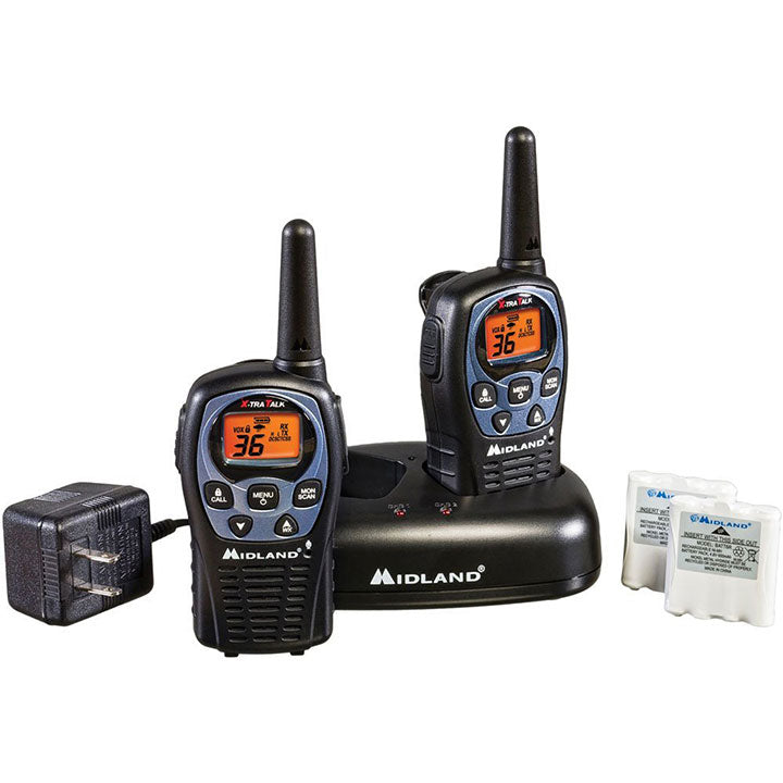 Midland LXT560VP3 36-Channel GMRS with NOAA Weather Alert and 26-Mile Range