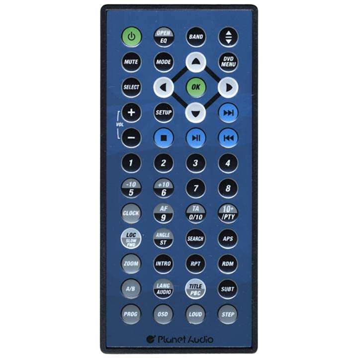 Planet Audio P9759B 7" Flipout SDin Touchscreen Monitor Bluetooth DVD/CD USB/SD