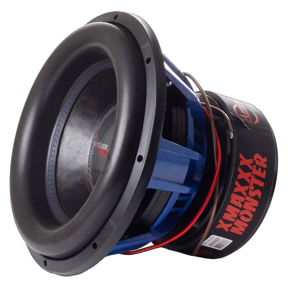 American Bass XMAX1511 Dual 1 Ohm Voice Coil 4250 Watts RMS/ 8500 Watts Max