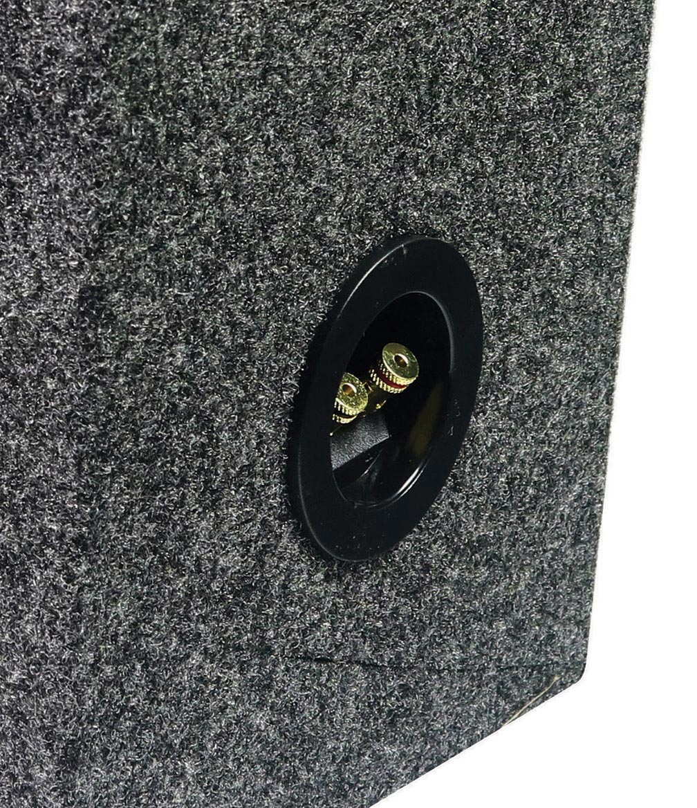 Qpower QHD265V Dual Sealed 6.5" Heavy Duty Woofer Box Vented