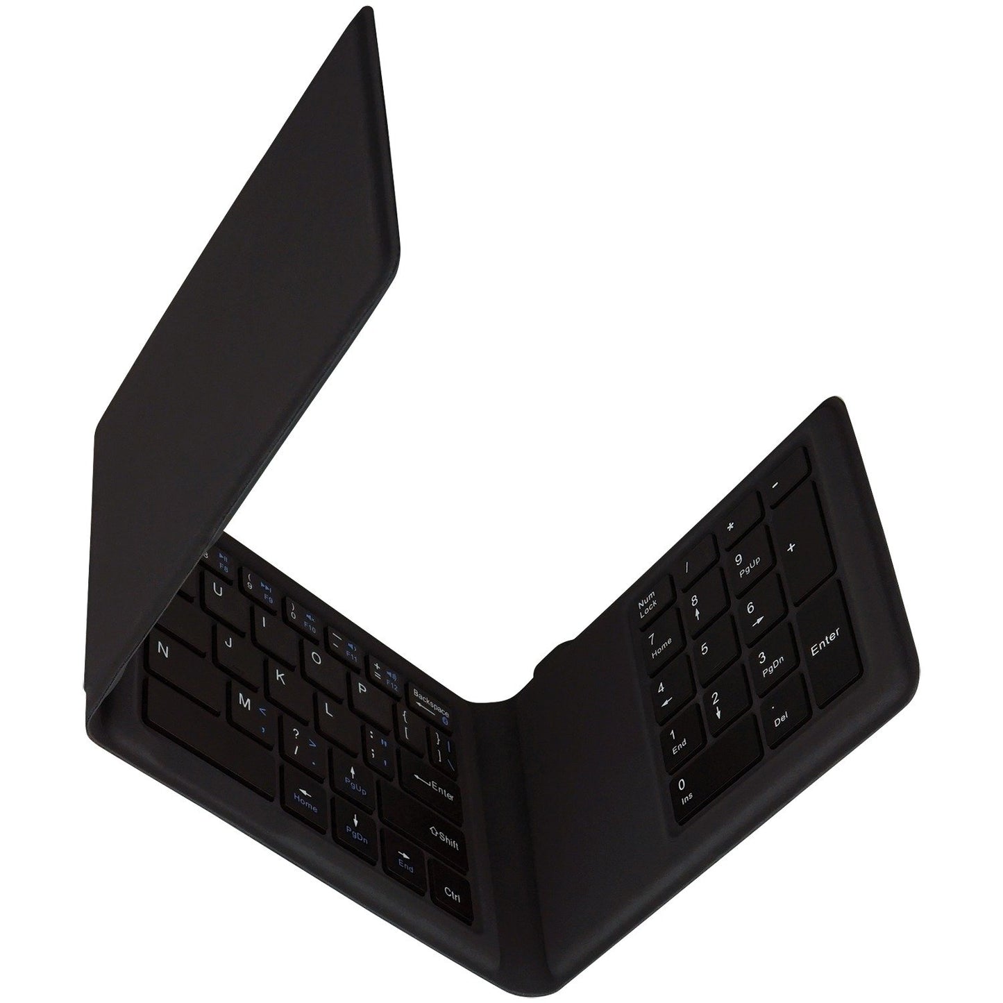 Kanex K166-1128-NUM MultiSync Foldable Travel Keyboard with Full Number Pad
