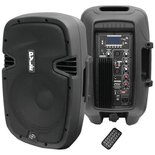 Pyle PPHP1037UB 10" 700 Watt 2 Way Bluetooth PA Speaker System w/ Sound Recording Ability