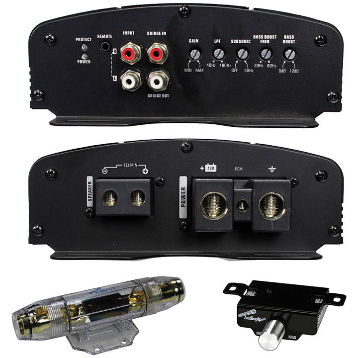 Audiopipe APCLE10001D Class D 1800 watt Mono Amplifier