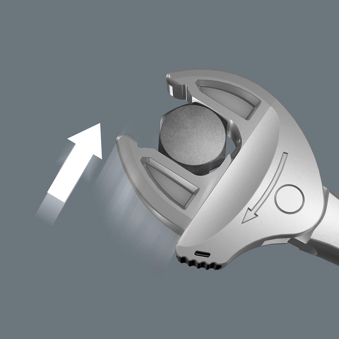 WERA 05020100001 Joker S Self-Setting Combination Wrench: 10 13mm, 7/16 1/2