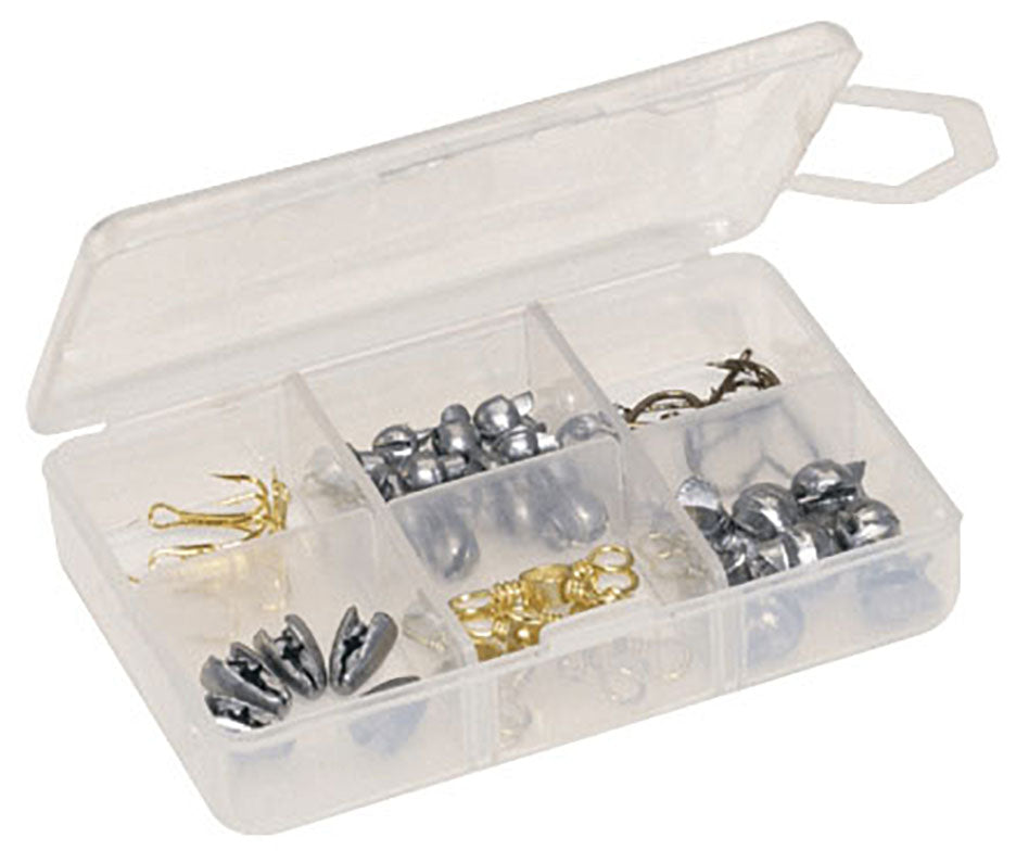 Plano 105000 Micro Tackle Organizer - 6 compartment - Clear
