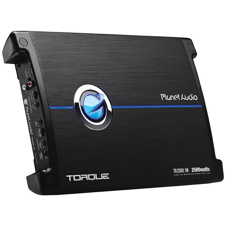 Planet Audio TR25001M 2500 Watts Max Class A/B Monoblock Amplifier 2-OHM Stable