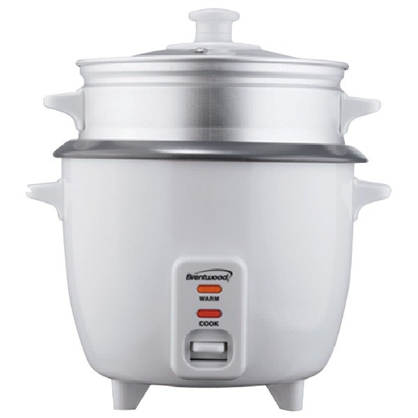Brentwood Appl. TS-380S Rice Cooker w/Steamer (10 Cups, 700W)