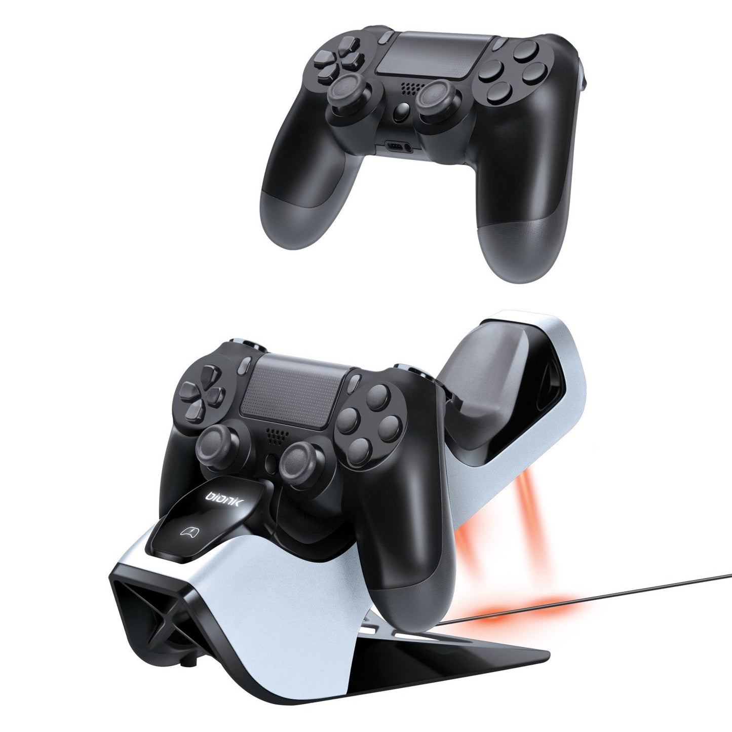 Bionik BNK-9027 Power Stand Dual Controller Charging System for PlayStation 4