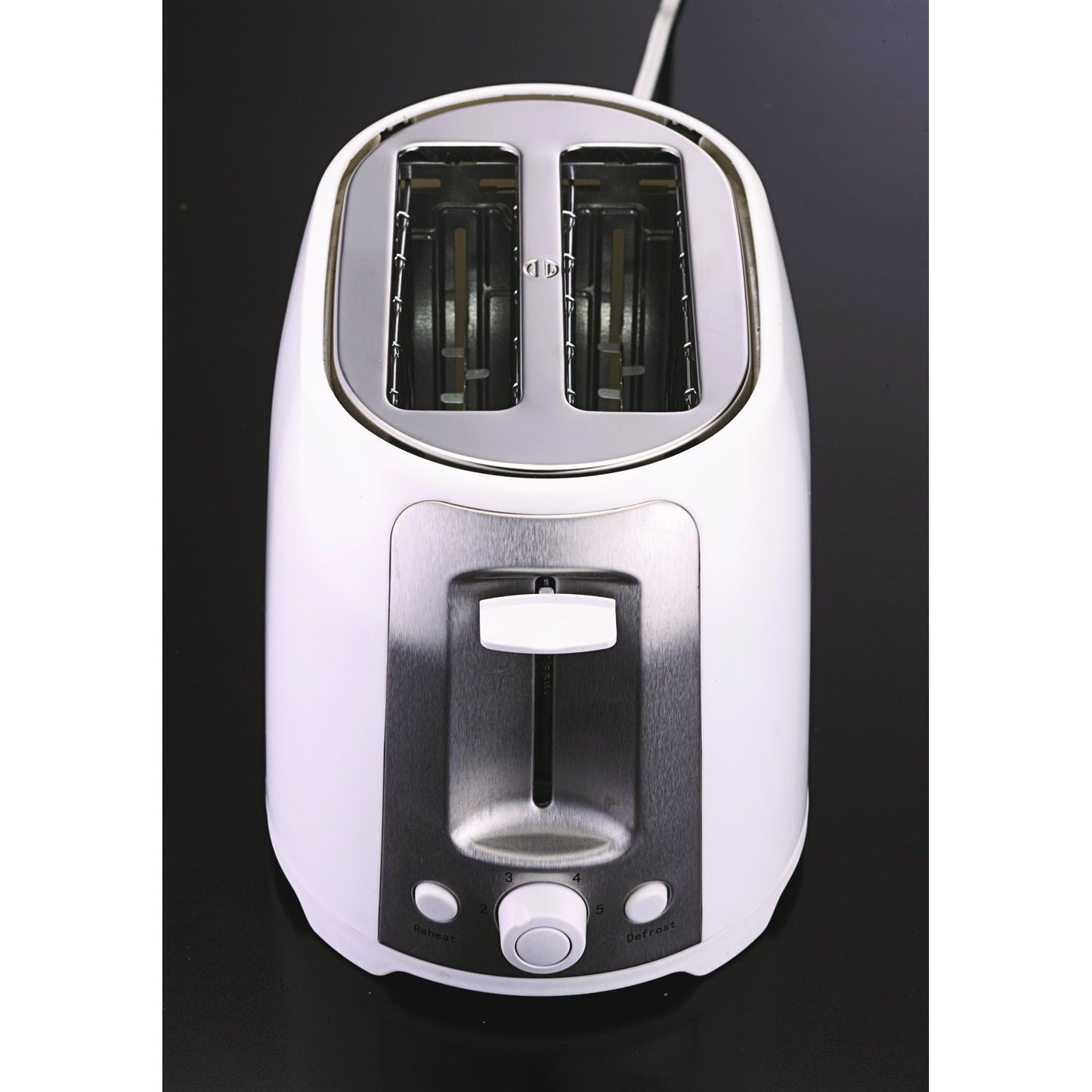 BRENTWOOD TS-292W 2-Slice Cooltouch Toaster (White)