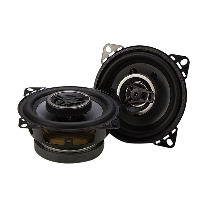 Crunch CS4CX 4" Coaxial Speakers 200w Max Pair