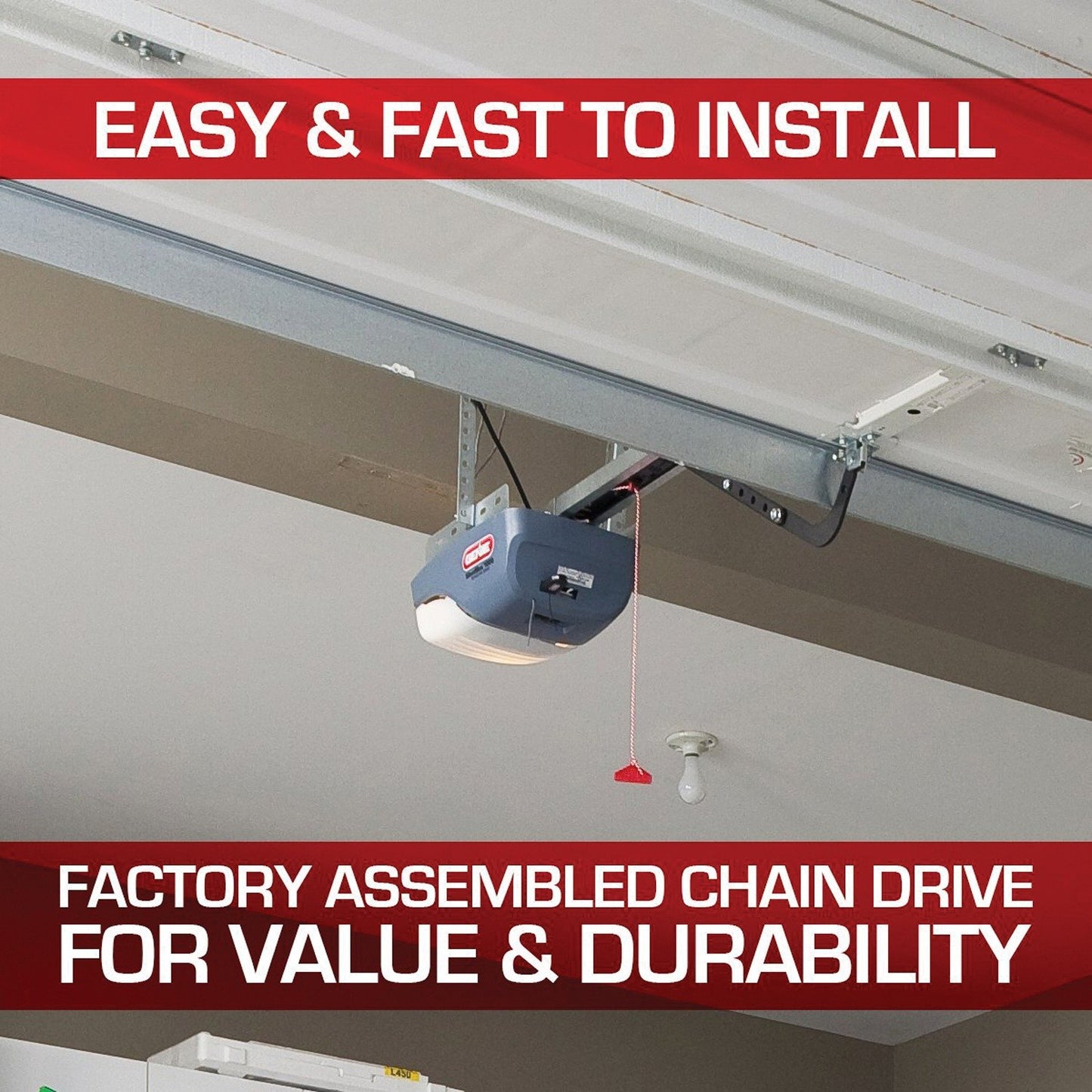 GENIE 37280U ChainMax 1000 Chain Drive Model 3/4HPc DC Garage Door Opener