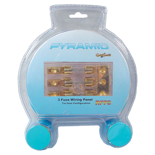 Pyramid RFP3 Fuseblock 3-AGU Includes Crossover Bar