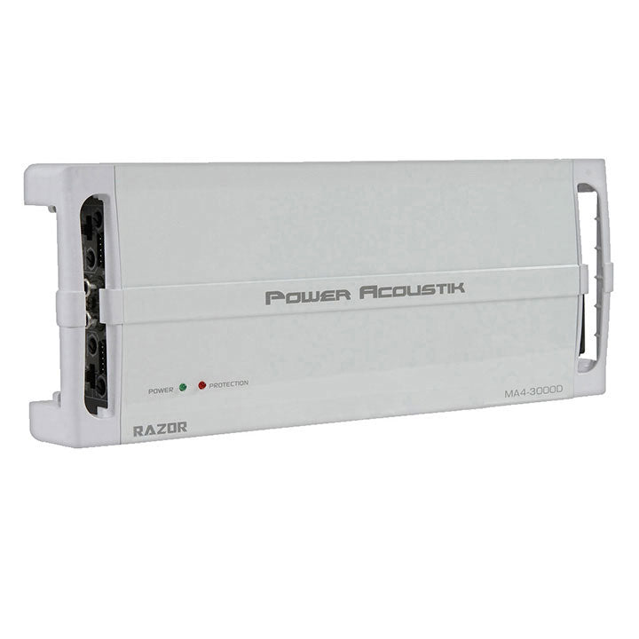Power Acoustik MA43000D Marine 4 ch. Class D Amp 3000 Watts