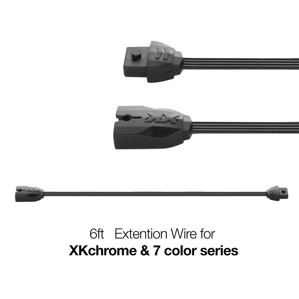 XKGLOW XK4PWIRE6FT 6 Foot 4pin Extension Wire for XKchrome & 7 Color Series