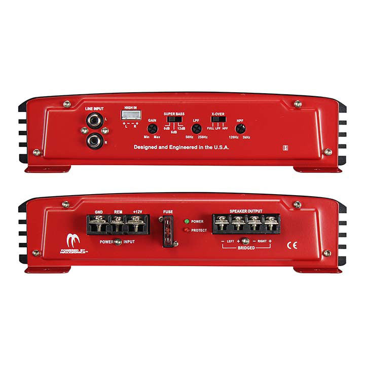 Crunch PX1000.2 1000 Watt POWERX Series 2-channel Car Audio Amplifier