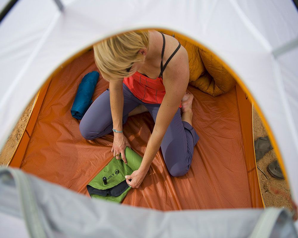 Klymit 06SVGR01C Static V Sleeping Pad - Green