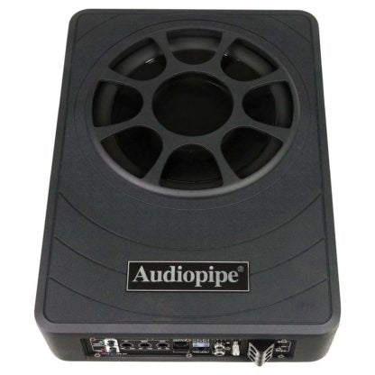 Audiopipe APLP8300 8″ Low Profile Amplified Subwoofer, 350W Max/175W RMS