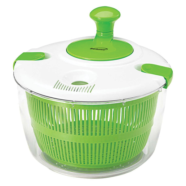 Brentwood KA-5030G Salad Spinner with 5-Qt. Serving Bowl
