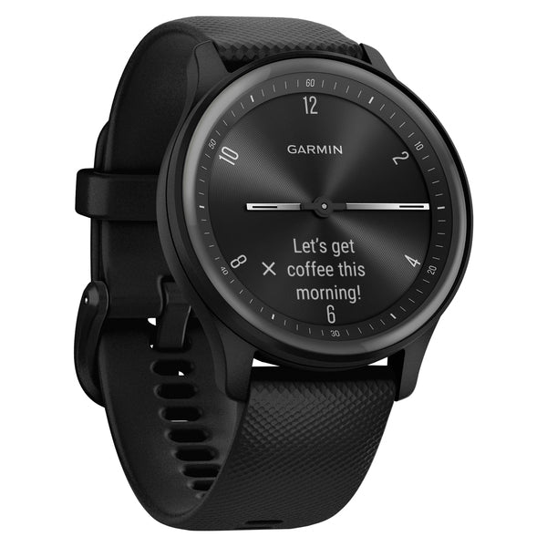 Garmin 010-02566-00 vivomove Sport Smartwatch with Silicone Band