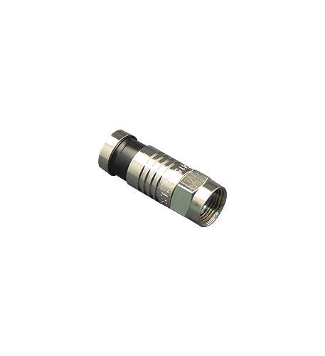 Icc ICRDSAV01C Connector, F-type, Rg6, 100pk