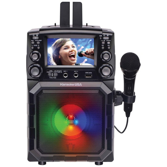 Karaoke USA GQ450 Portable CDG/MP3G Karaoke Player with 4.3" Color TFT Screen