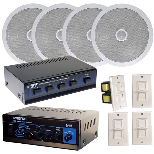 Pyle KTHPK179 Home Deluxe Full Amplifier/Speaker Package