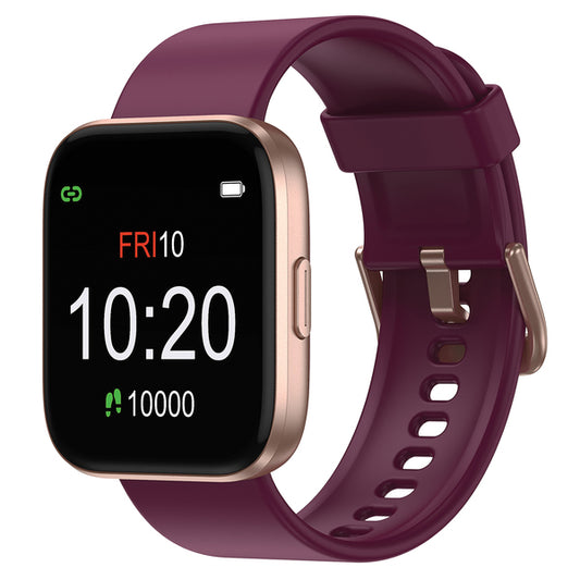 Letsfit 843785124963 IW1 Bluetooth Smart Watch (Purple/Gold)