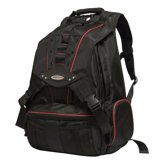 Mobile Edge MEBPP7 Premium 17.3-In. Backpack (Black and Red)