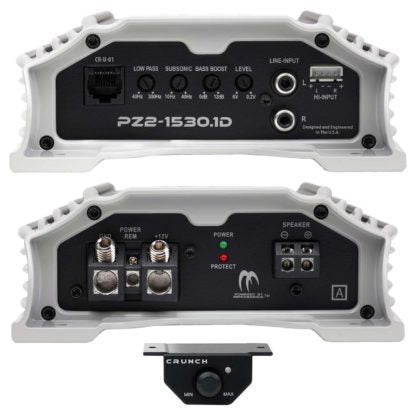 Crunch PZ215301D Monoblock Amplifier, 1500 Watts