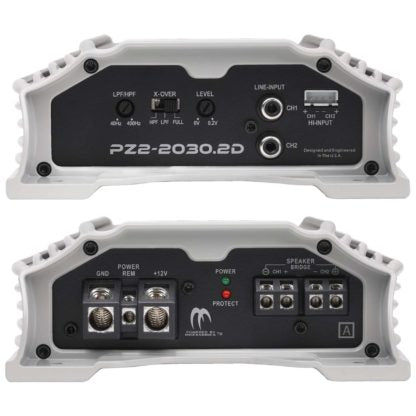 Crunch PZ220302D 2 Channel Amplifier, 2000 Watts