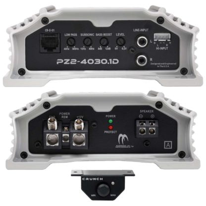 Crunch PZ240301D Monoblock Amplifier, 4000 Watts