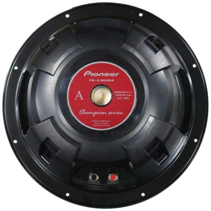 Pioneer TSA301S4 12" Woofer, 500W RMS/1600W Max, Single 4 Ohm Voice Coil