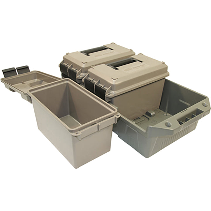 MTM AC3C 50 Cal 3-Can Ammo Crate (Dark earth cans/Army Green Crate)