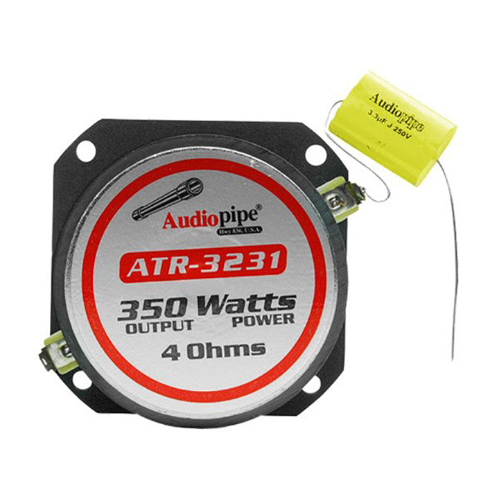Audiopipe ATR3231 1" 350 Watt Heavy Duty Titanium Super Car Tweeter