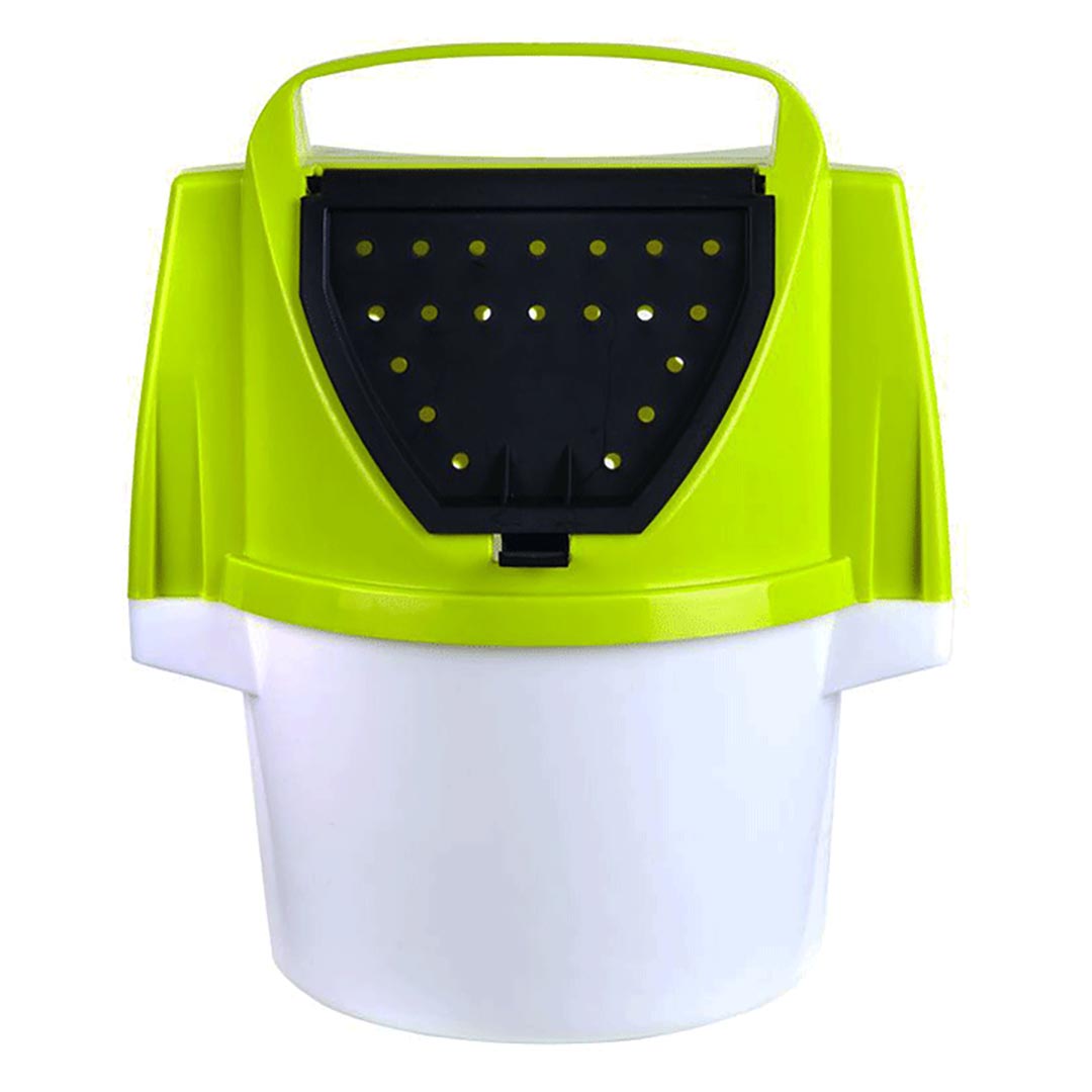 Flambeau 6063BC Trolling 6 Quart Bait Bucket Tie-Off Fishing Storage