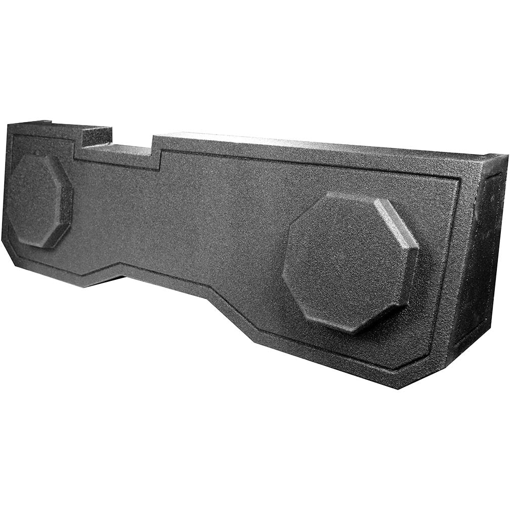 Qpower QBGMC1020144DR Dual 10" 2014-Current GM/Chevy Crew Cab Woofer Box