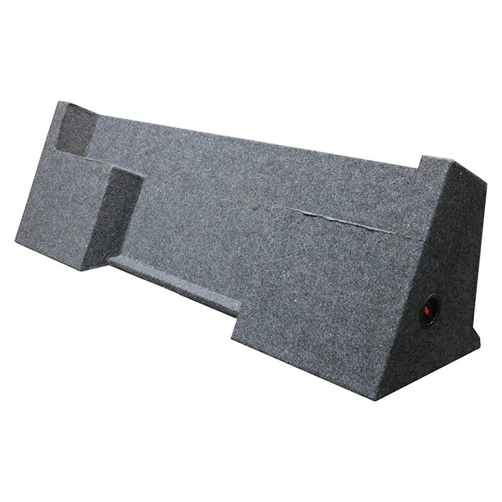 Q Power DODGE12 2hole 12" Subwoofer Box for 1996-2001 Dodge Ram Xcab