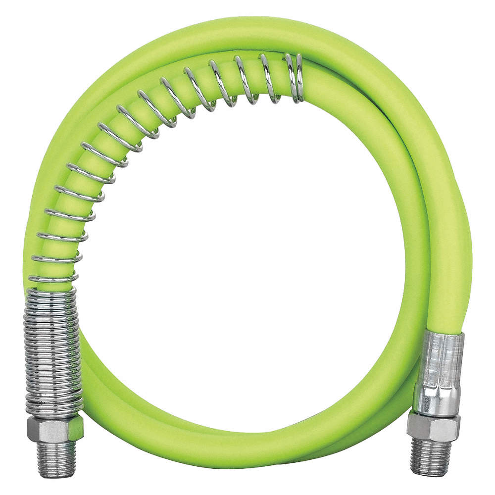 Flexzilla L2965FZSP Grease Hose 1/8In X 36In 1/8In MNPT Ends Spring Guard