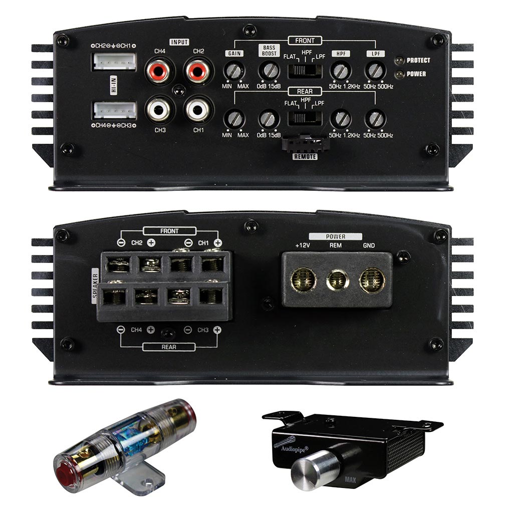 Audiopipe APMN4150D 2500W Max Mini Amplifier Class D