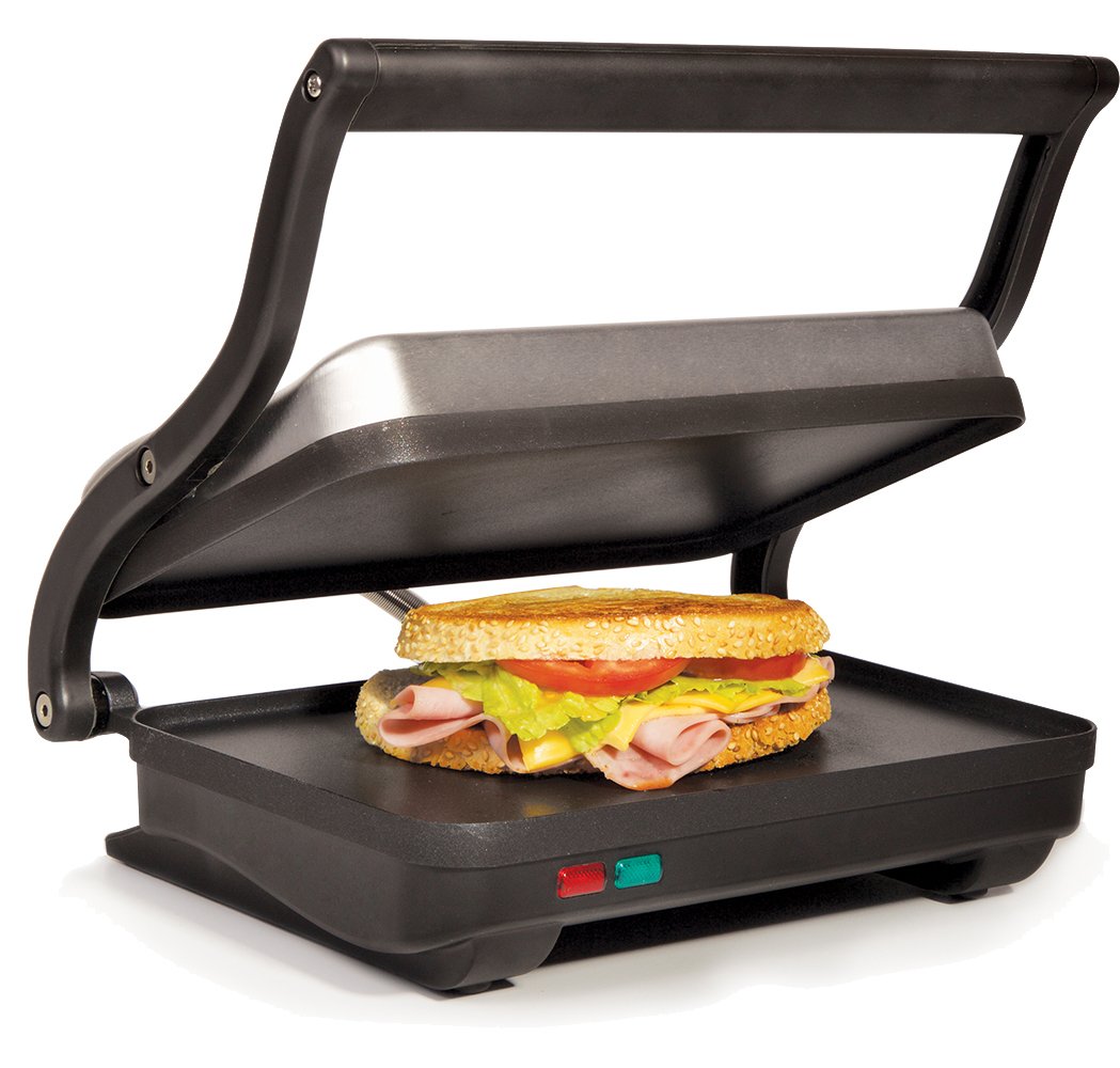 Holstein Housewares HH0910601 2 Slice Griddle - Black