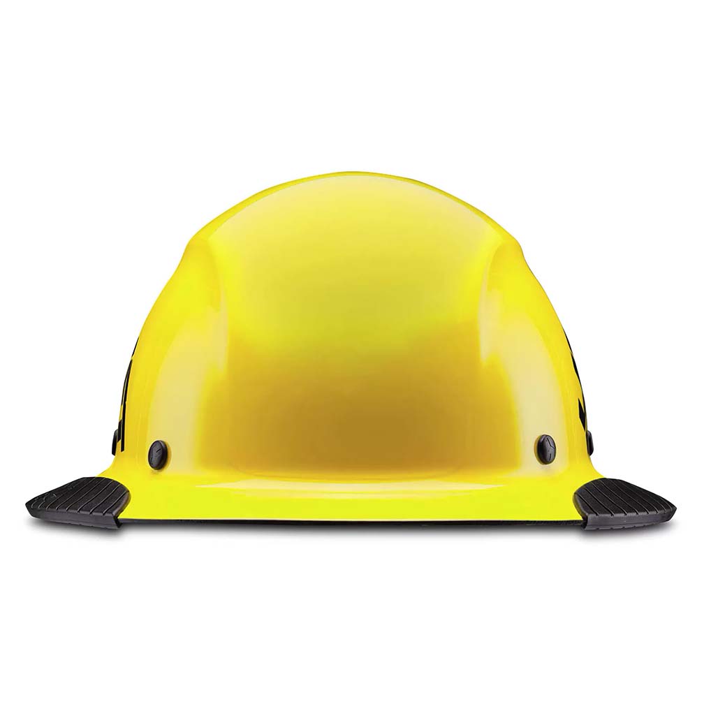 Lift Safety HDF50C19HC Dax Carbon Fiber Full Brim 50-50 Yellow/Black