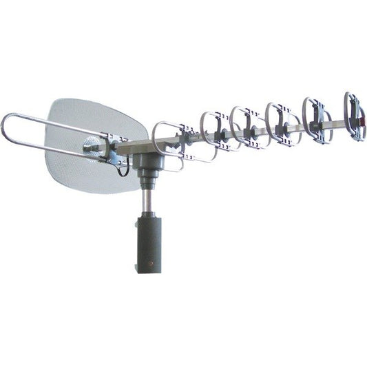 Naxa NAA-351 High-Powered Amplified Motorized Outdoor ATSC TV Antenna w/Remote