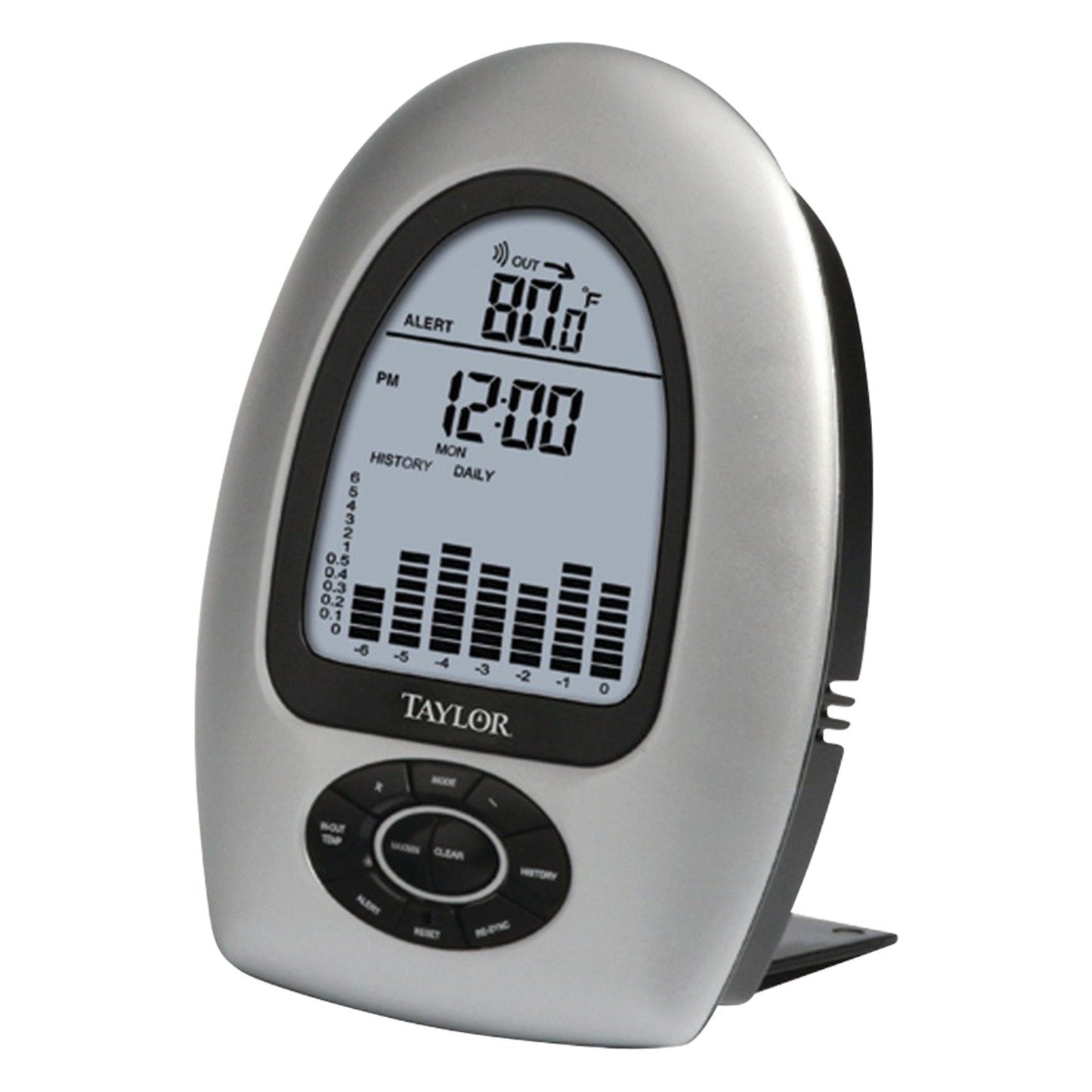 Taylor Precision Products 2755 Wireless Rain Gauge with Thermometer