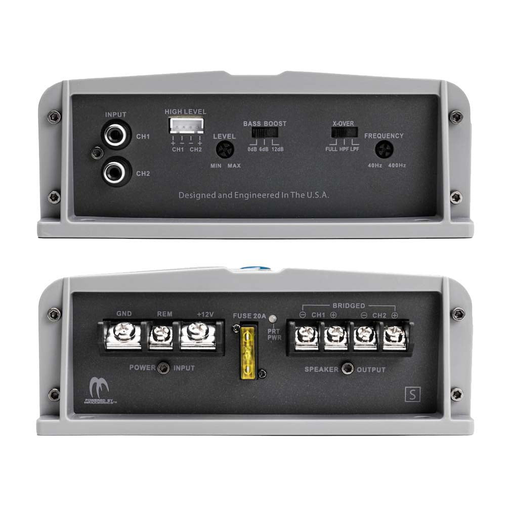 Autotek Alloy Amplifier 2 Channel 1100 Watts Max 2 ohm