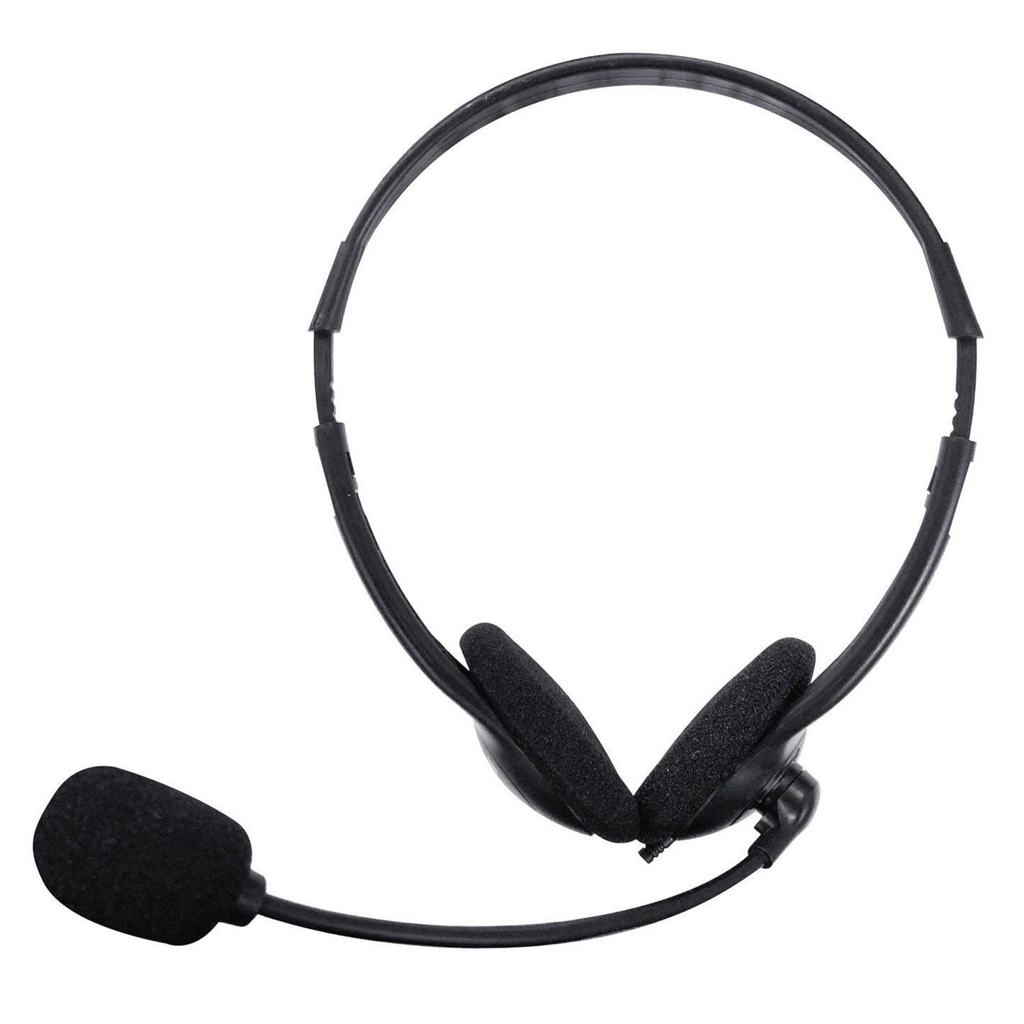 Maxell 199317 Stereo Headphones w/Boom Microphone and PC Adapter