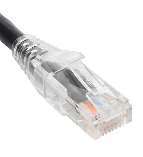 Icc ICPCST25BK Patch Cord, Cat6, Clear Boot, 25' Black