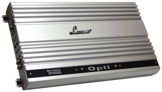 Lanzar OPTI2000D Optidrive 2000 Watt Half Ohm Stable Mono Block Digital Competition Class Amplifier