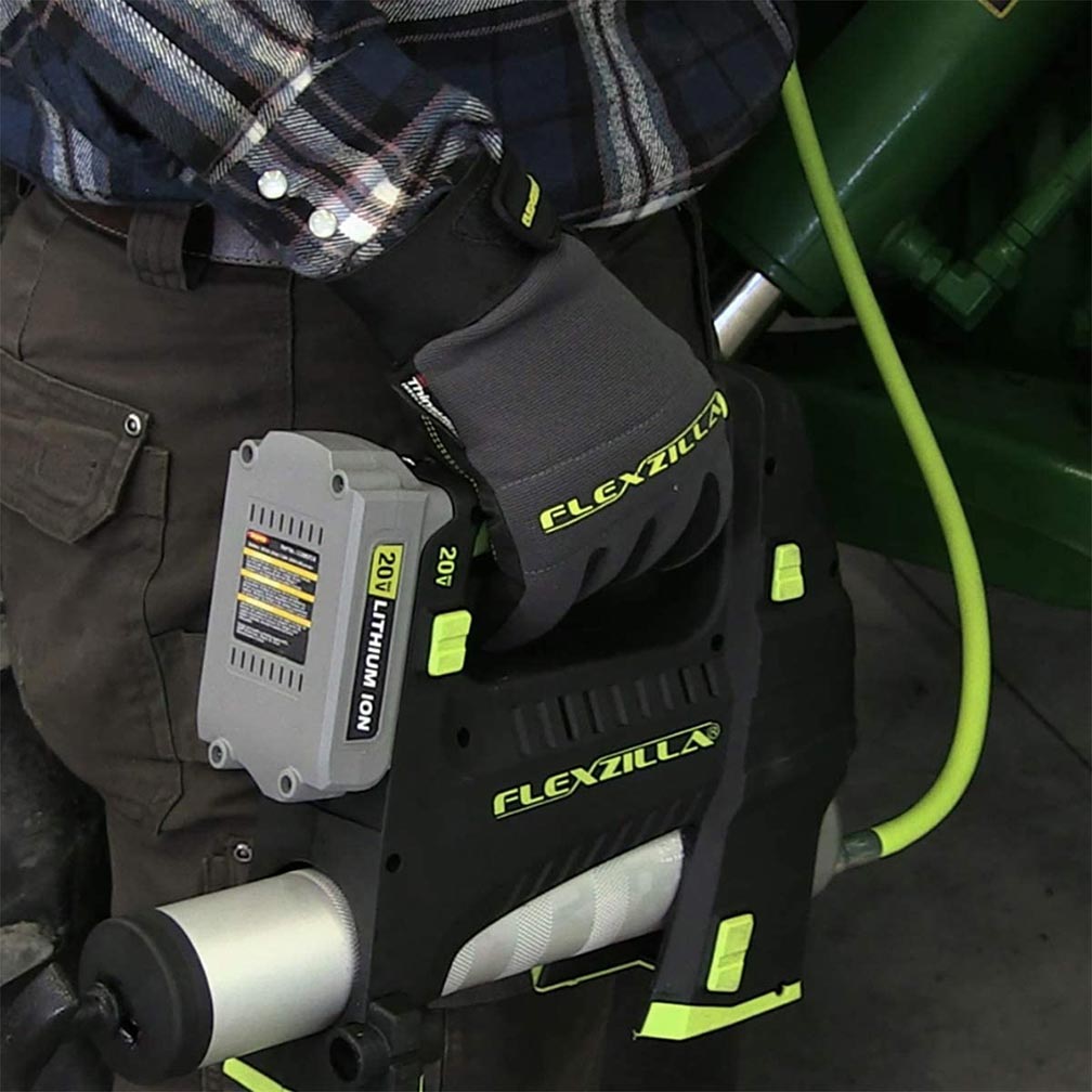 Flexzilla L2925FZSP Grease Hose 3/16" X 36" 1/8" MNPT Ends Spring Guard